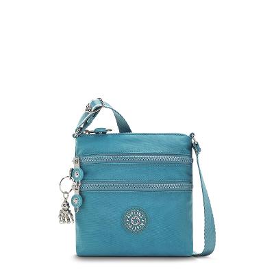 Kipling Alvar Extra Small Crossbody Bags Turquoise | Ki1519J