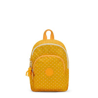 Kipling Curtis Compact Travel Backpacks Yellow | Ki1190N