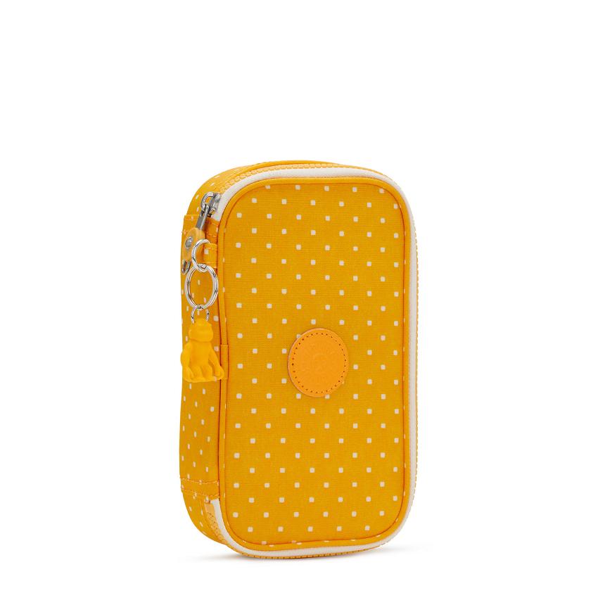 Kipling 50 Pens Pencil Cases Yellow | Ki1706S