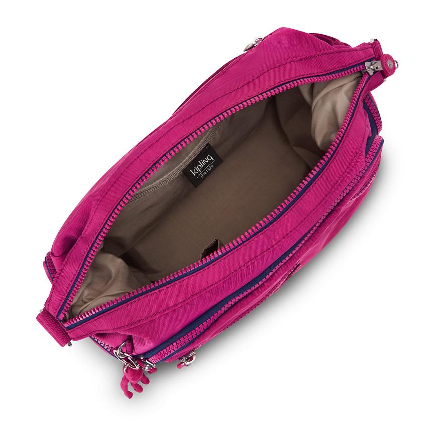 Kipling Gabbie Shoulder Bags Pink Fuchsia | Ki1875R