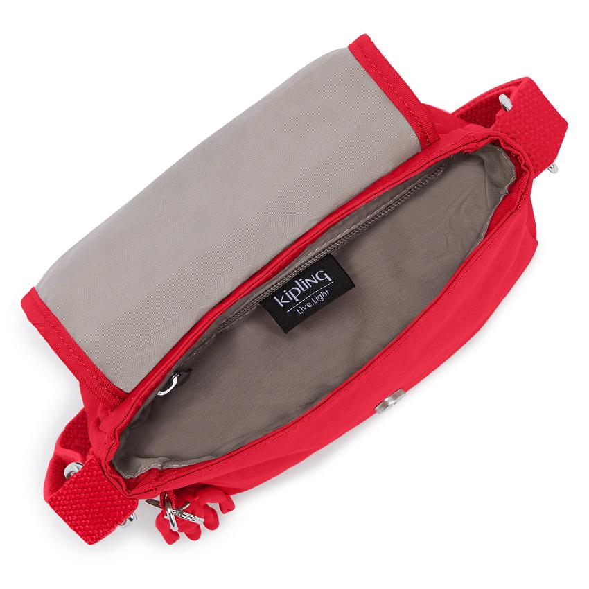 Kipling Sabian Crossbody Bags Red | Ki1385F