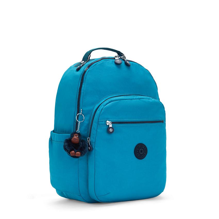 Kipling Seoul Large School Backpacks Green | Ki1857R