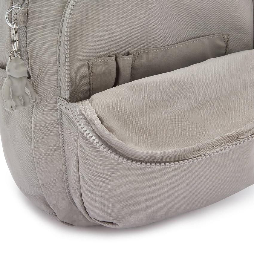 Kipling Seoul Small Backpacks Grey | Ki2096U